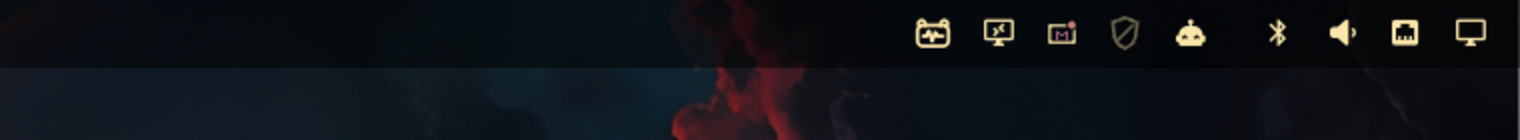 BearWave Bar Icon in Omarchy